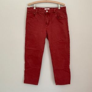 Isabel Ètoile Marant Red Denim (42) EUC